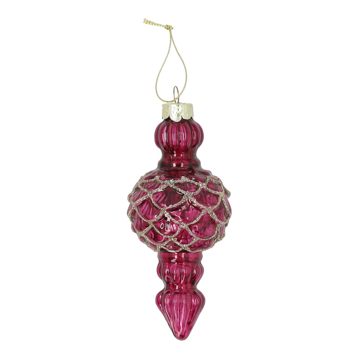 Pegel Dennenappel oxblood glas Pegel Dennenappel oxblood glas