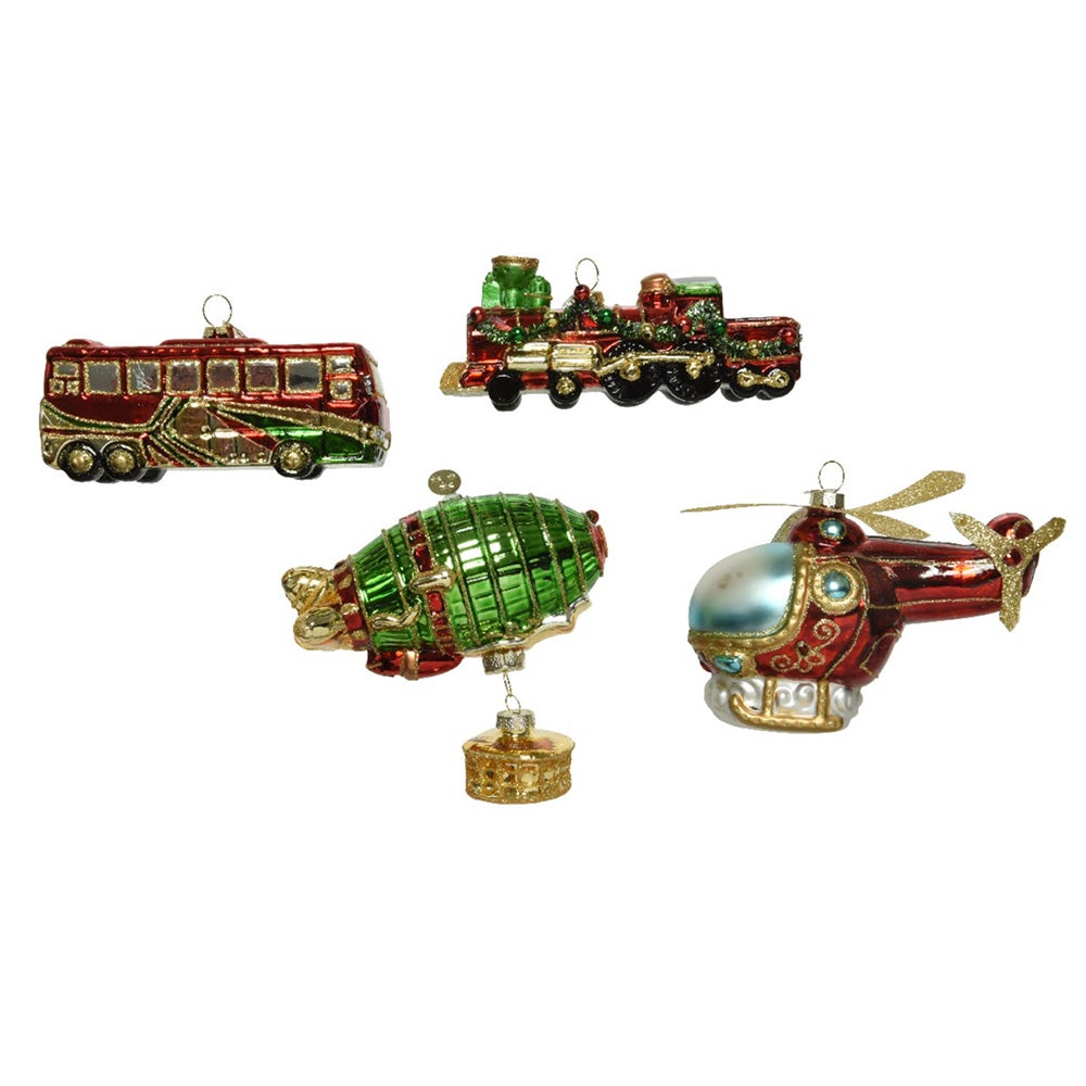 Hanger glas voertuig 14 cm Hanger glas voertuig 14 cm