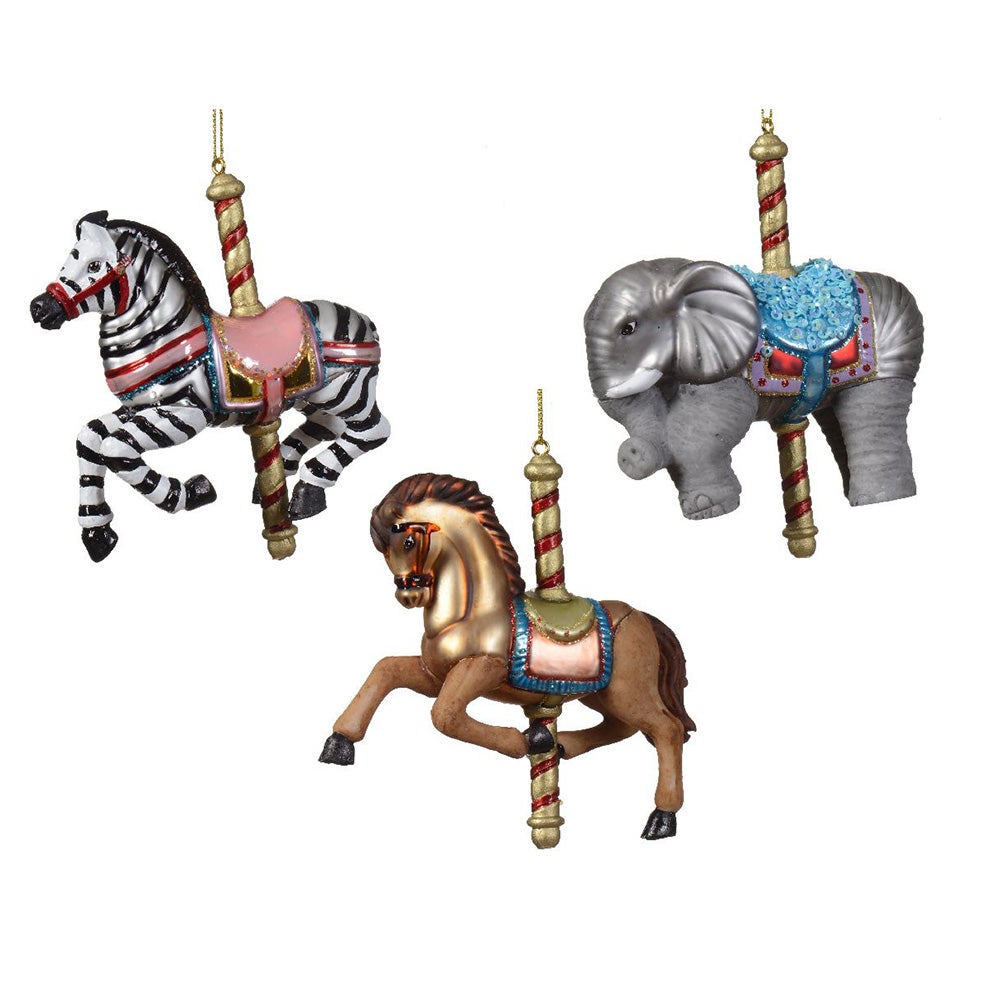 Hanger glas dier 12 cm Hanger glas dier 12 cm