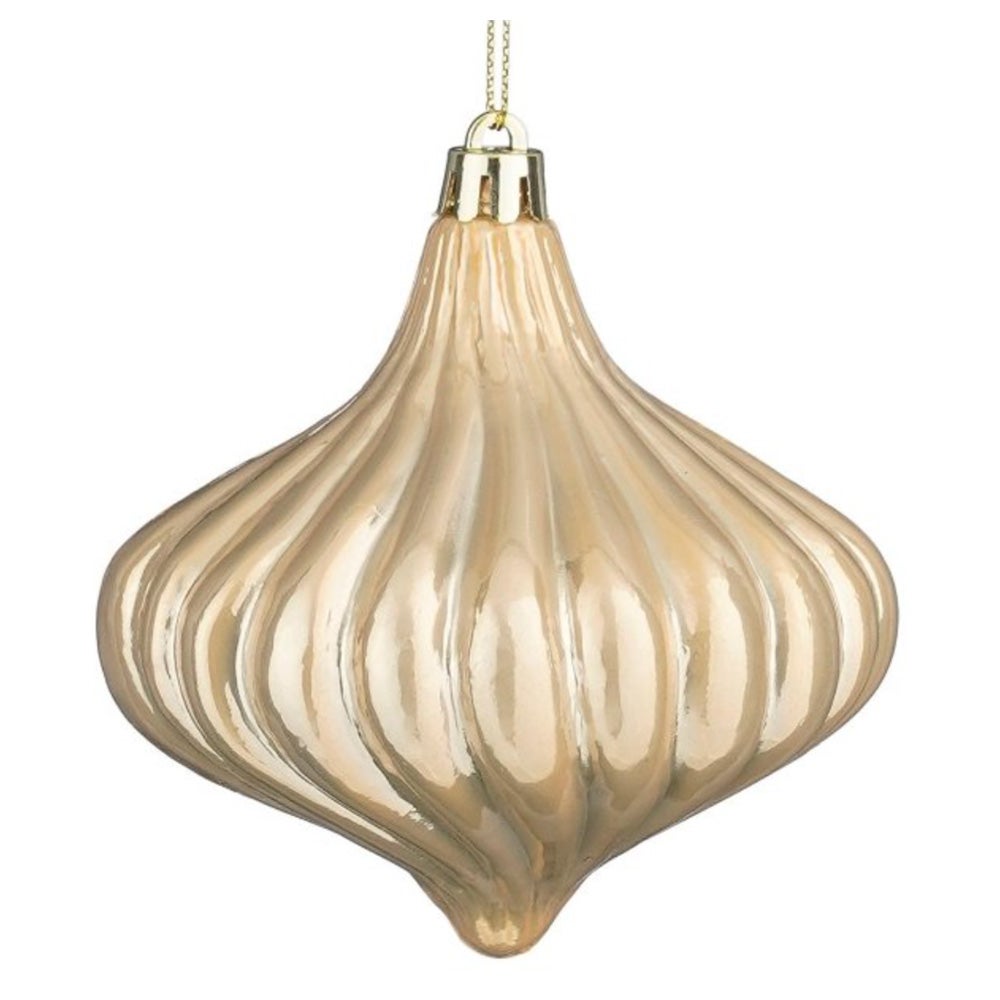 Hanger ornament beige 9 x 10 cm Hanger ornament beige 9 x 10 cm