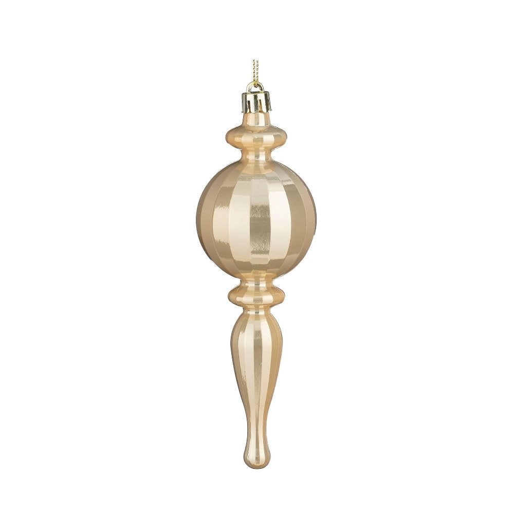 Hanger ornament beige 18 x 6 cm Hanger ornament beige 18 x 6 cm