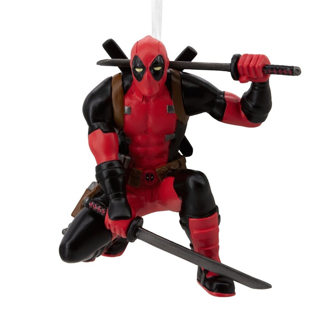 Famous character Deadpool Crouching Hallmark Famous character Deadpool Crouching Hallmark