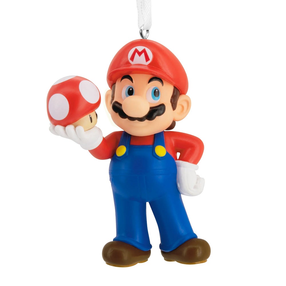 Famous character Mario with Mushroom Hallmark Famous character Mario with Mushroom Hallmark