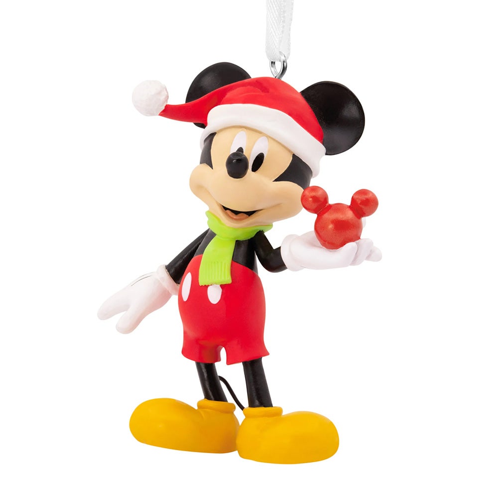 Famous character Mickey holding Orn Hallmark Famous character Mickey holding Orn Hallmark
