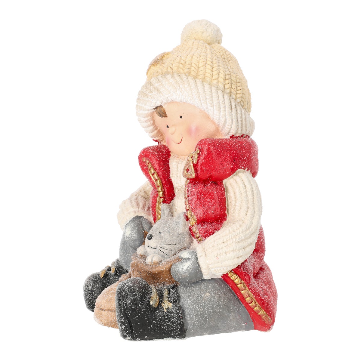 Beeld kind kat 38cm Beeld kind kat 38cm