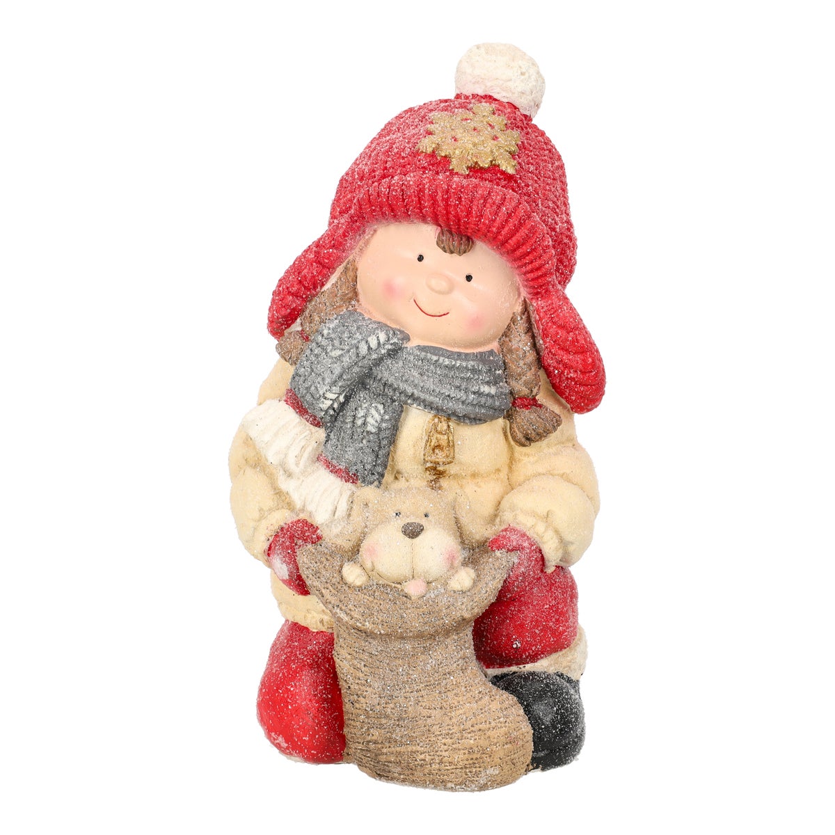 Beeld kind hond 40 cm Beeld kind hond 40 cm