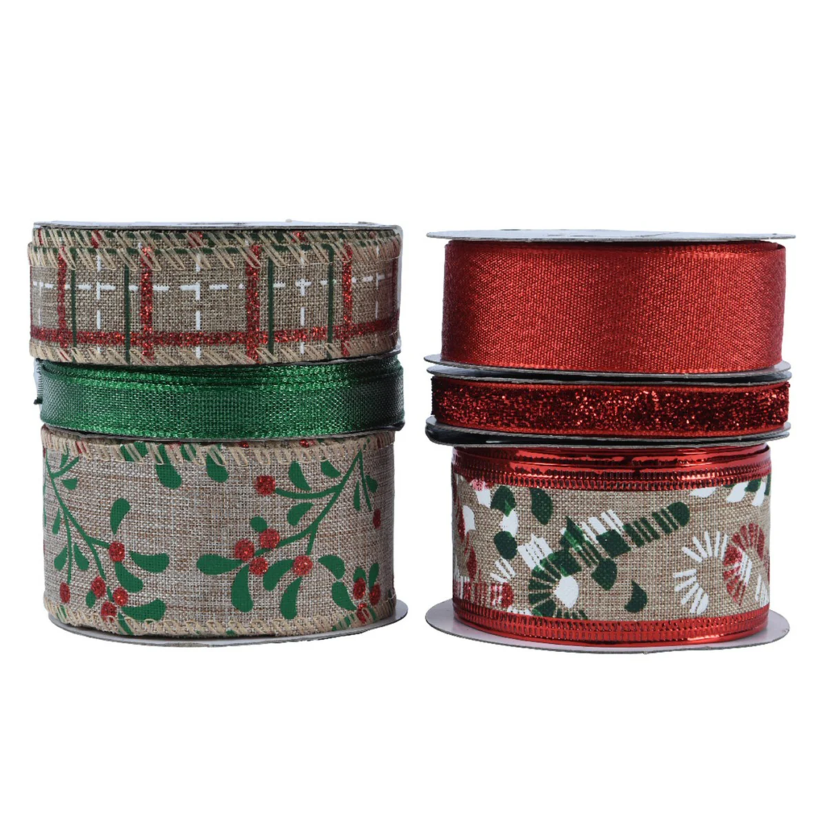 Cadeaulint rood groen Cadeaulint rood groen