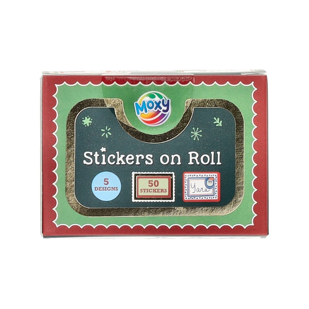 Kerststickers 50st  Kerststickers 50st