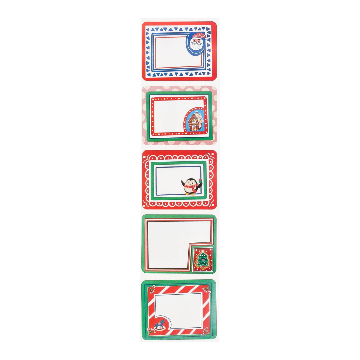 Kerststickers 50st  Kerststickers 50st