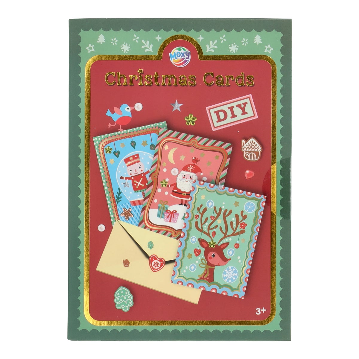 MYO kerstkaarten 3st MYO kerstkaarten 3st