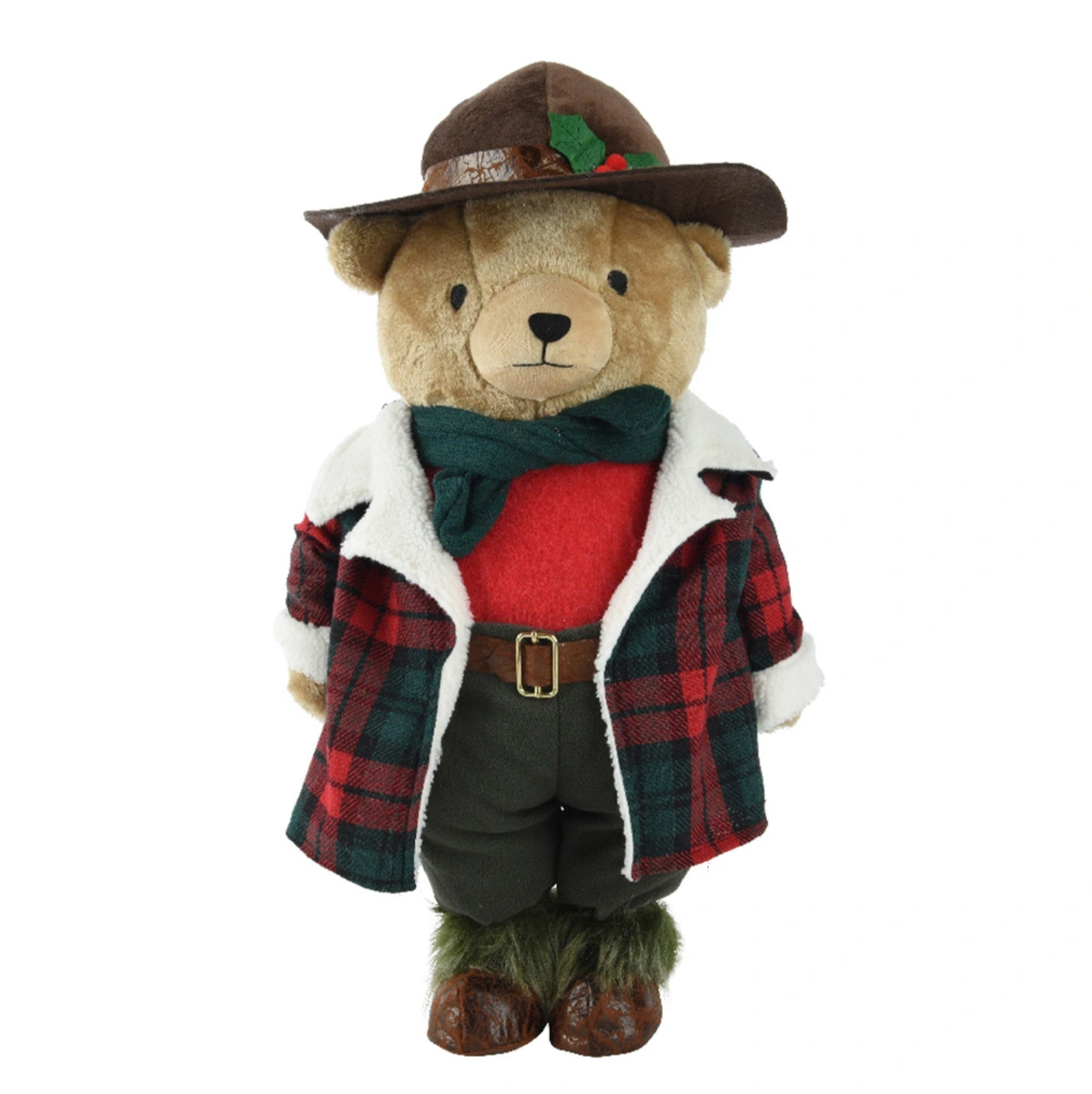 Beer kerst staand 60cm Beer kerst staand 60cm