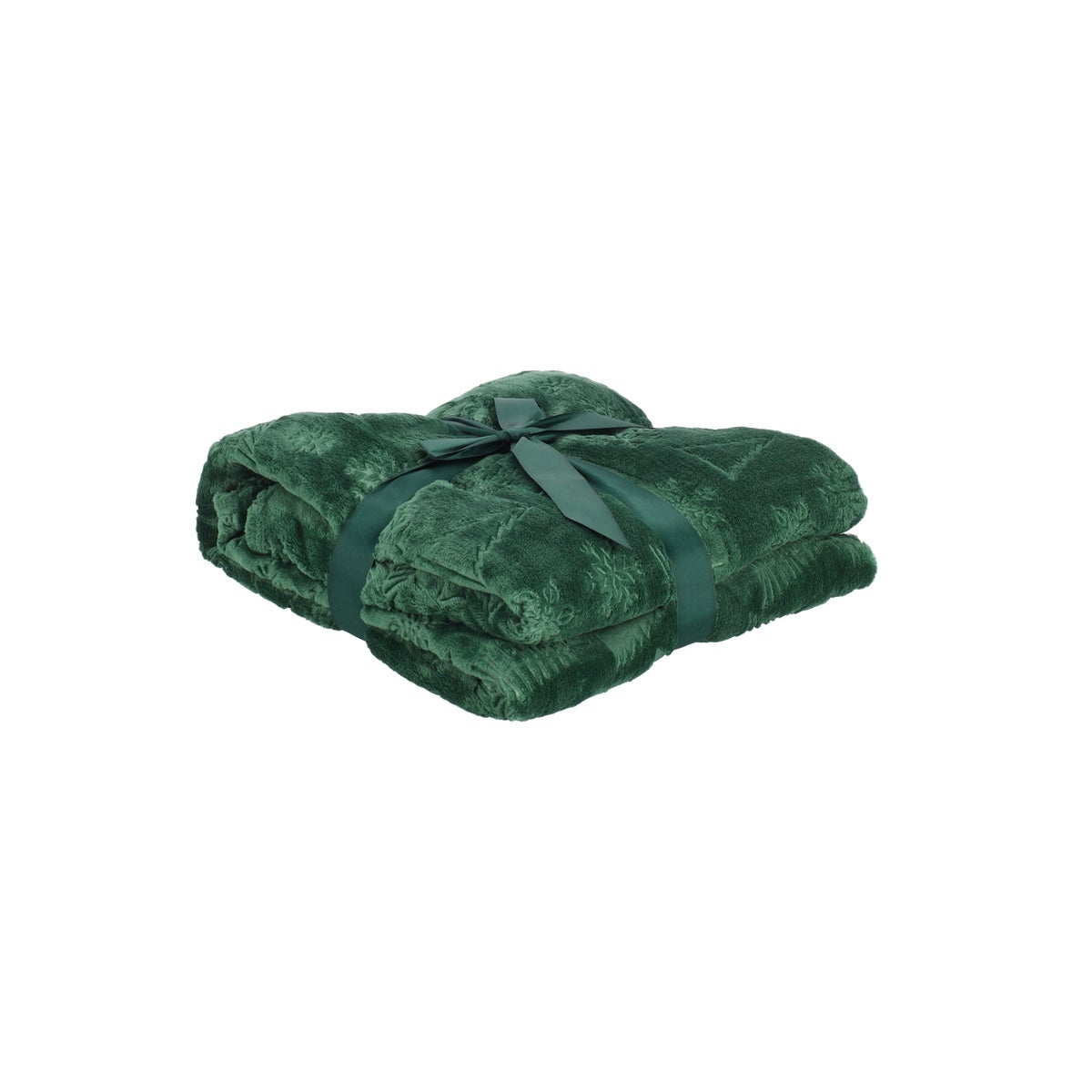 Fleece deken kerst 150 x 200 cm groen Fleece deken kerst 150 x 200 cm groen