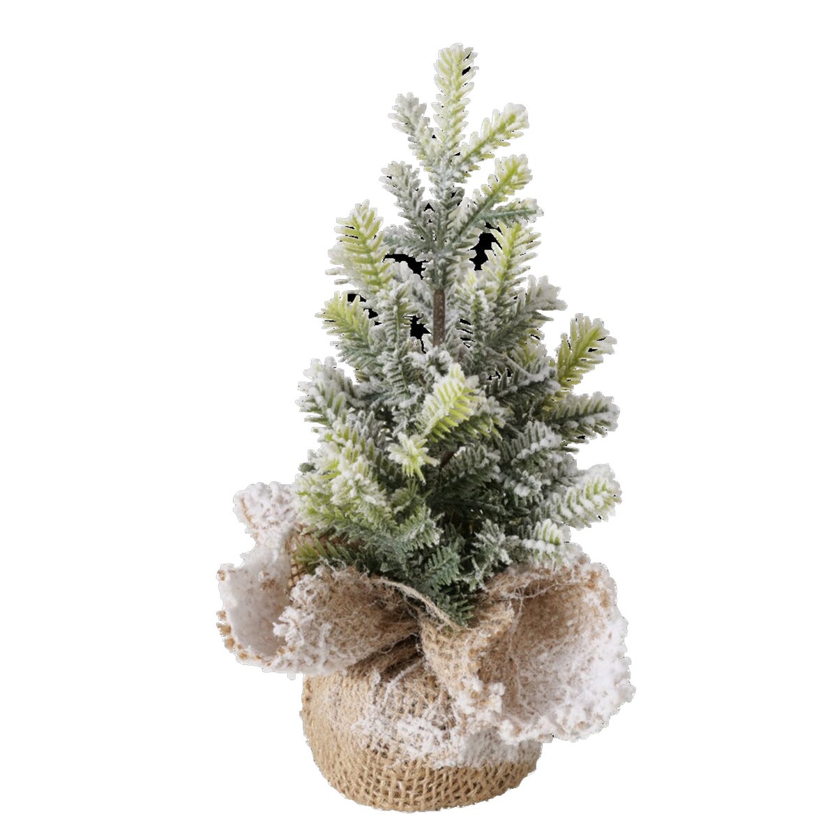 Boom met jute Tanne 22cm Boom met jute Tanne 22cm