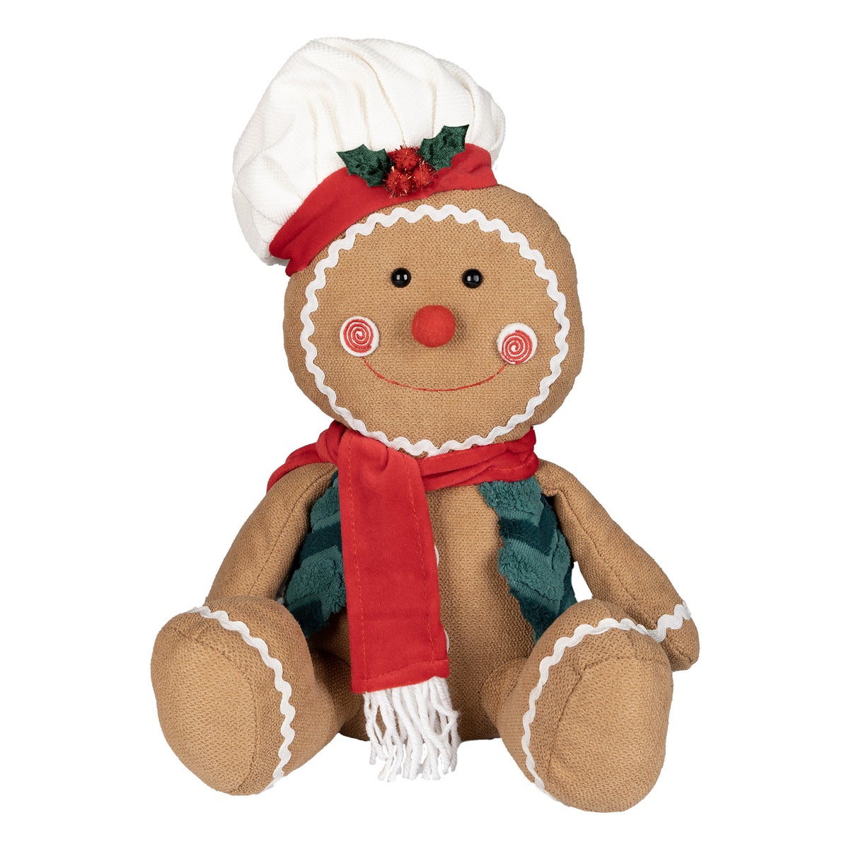 Gingerbread pop zittend 33cm Gingerbread pop zittend 33cm