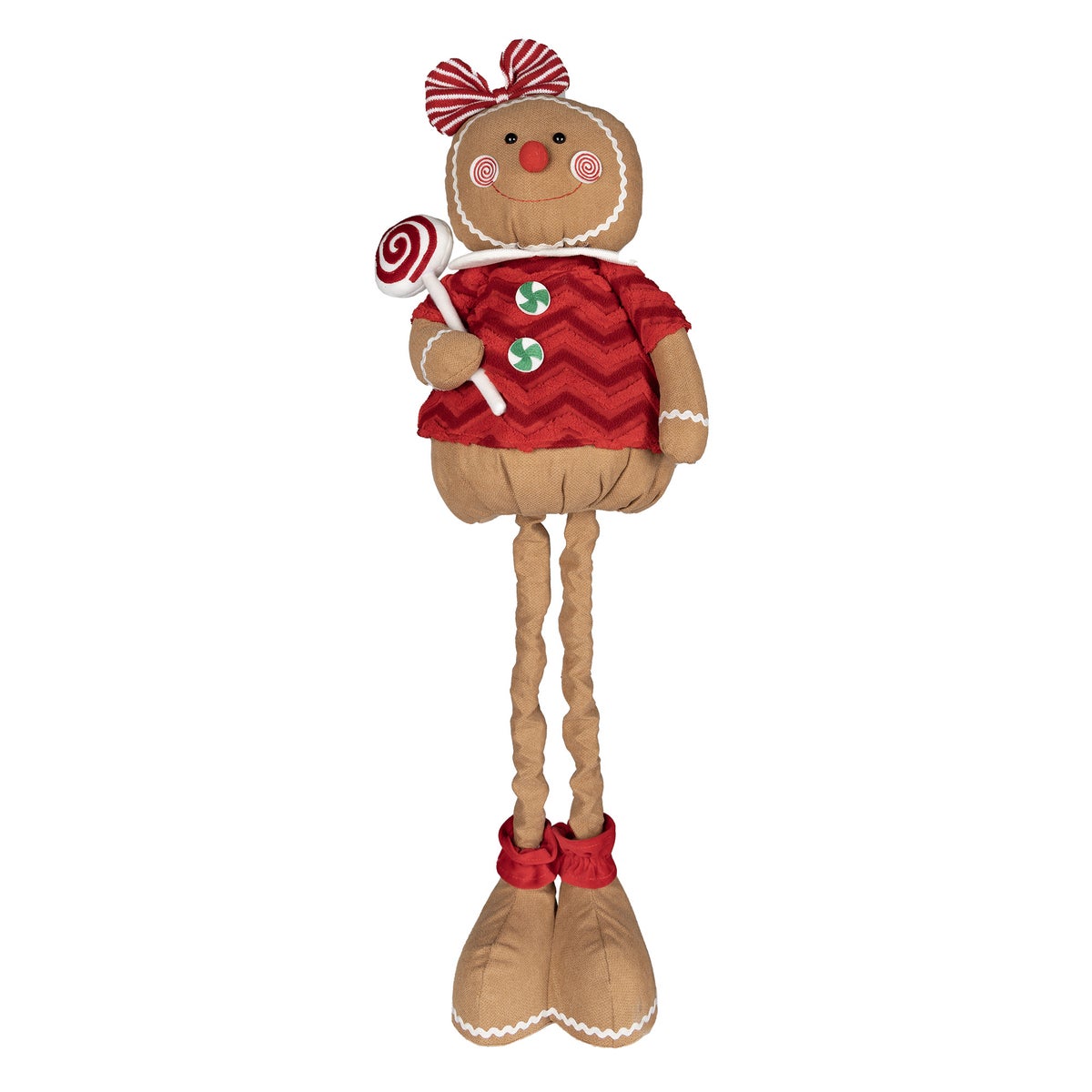 Gingerbread pop staand 96cm 2ass Gingerbread pop staand 96cm 2ass
