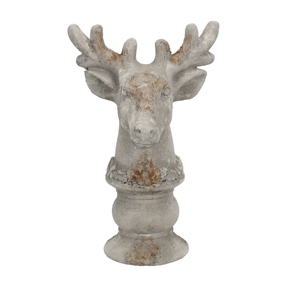 Beeld buste rendier 26 cm rustiek Beeld buste rendier 26 cm rustiek