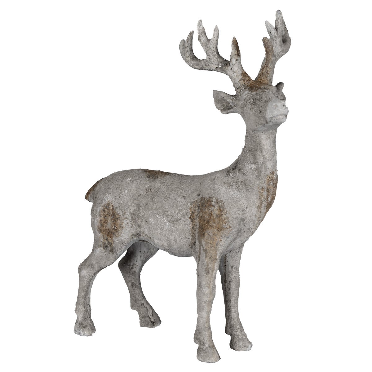 Beeld rendier 46cm rustiek Beeld rendier 46cm rustiek