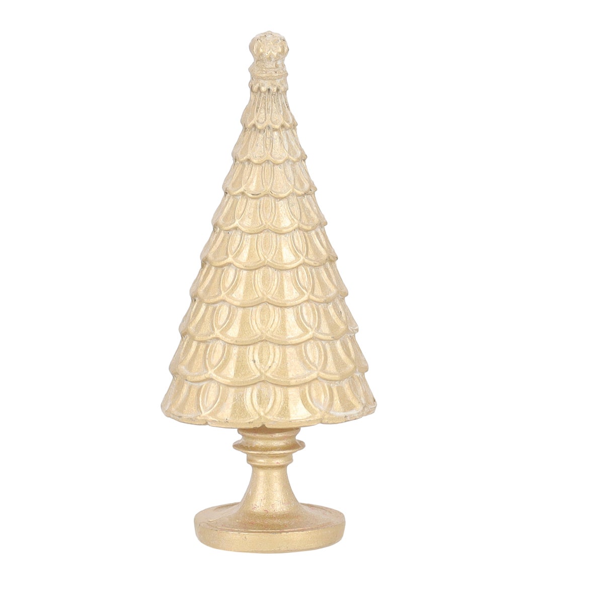 Boom goud ribbel 12 cm Boom goud ribbel 12 cm