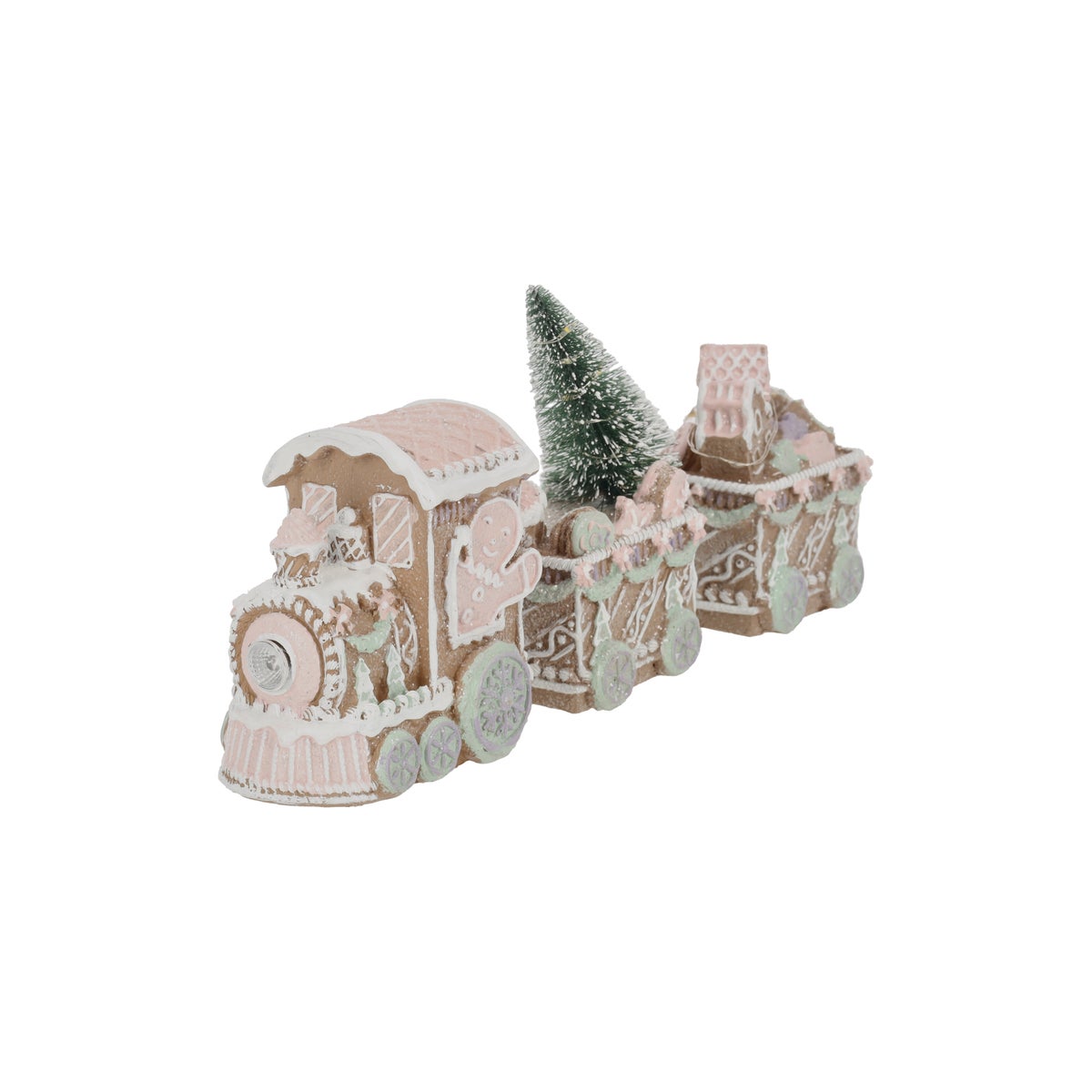 Beeld trein gingerbread 11 cm Beeld trein gingerbread 11 cm