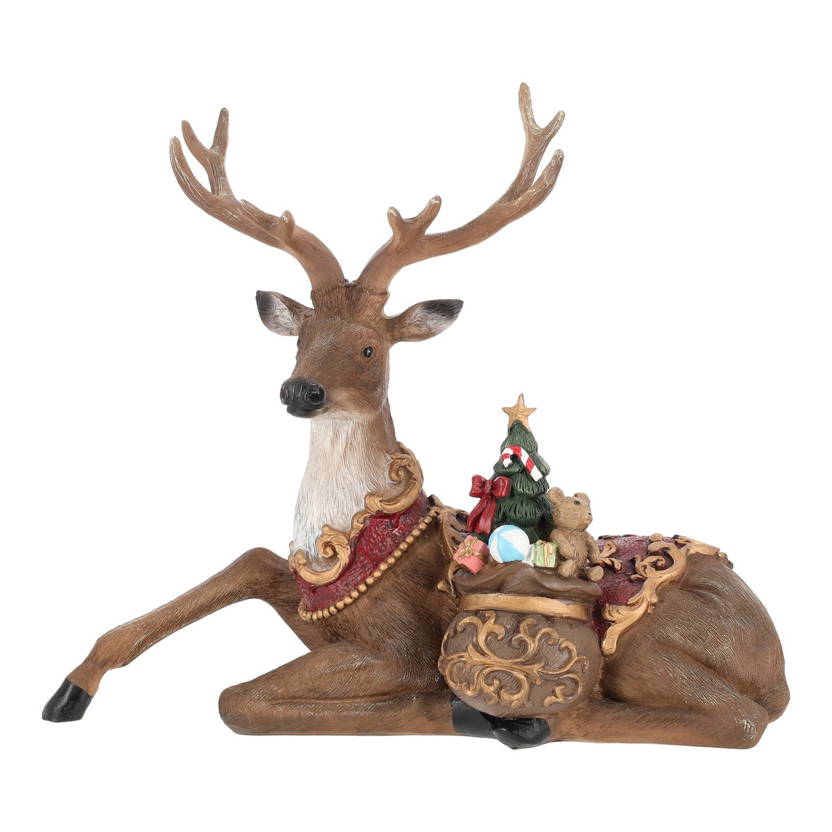 Rendier liggend 28 cm Rendier liggend 28 cm