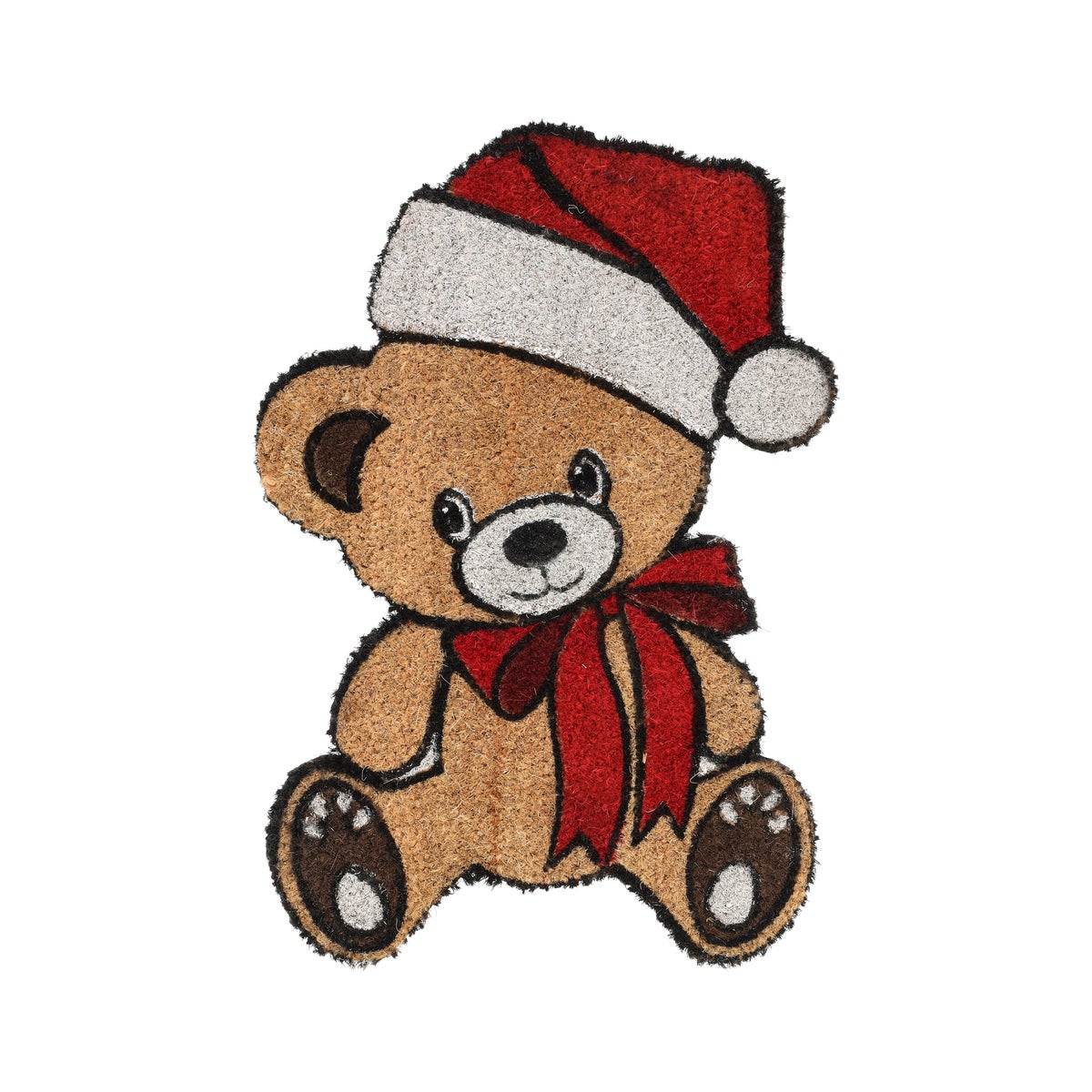 Deurmat kokos bear christmas 65x45cm Deurmat kokos bear christmas 65x45cm