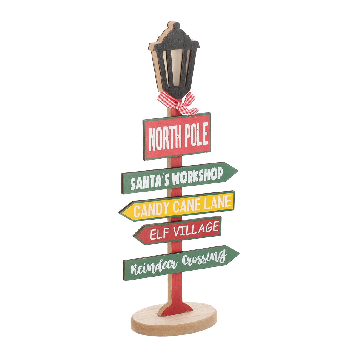 Wegwijzer lantaarn LED 35cm Wegwijzer lantaarn LED 35cm