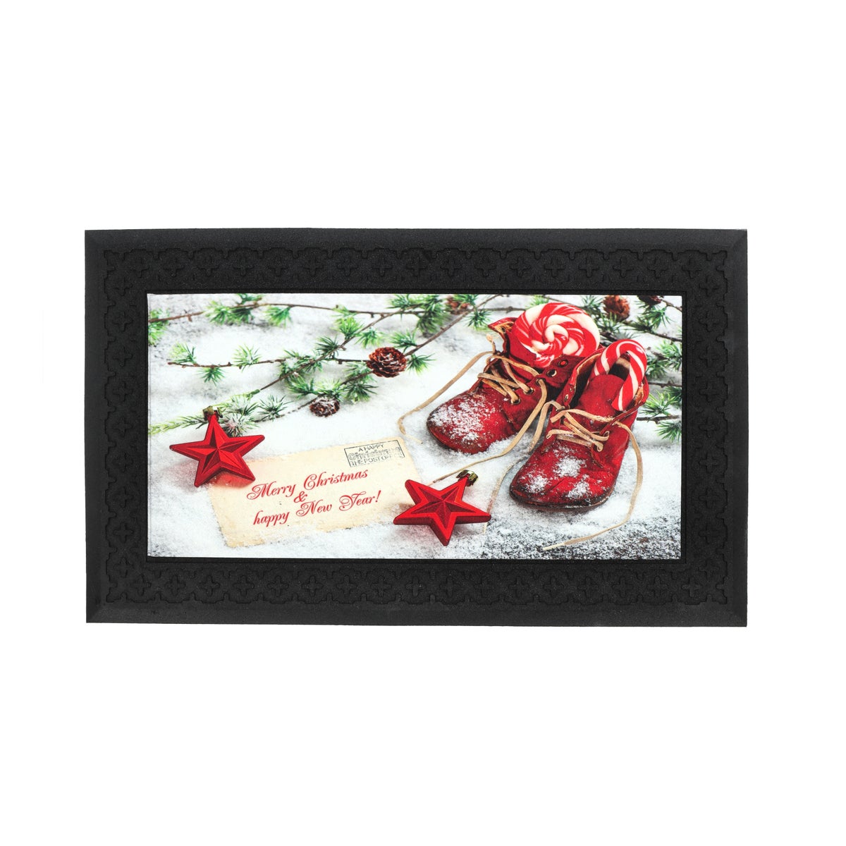 Deurmat kerst met muziek 1 75 x 45 cm Deurmat kerst met muziek 1 75 x 45 cm