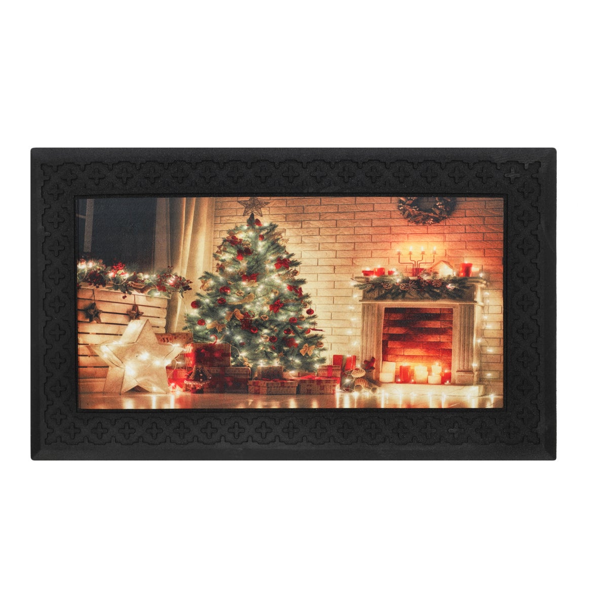 Deurmat kerst met muziek 3 75 x 45 cm Deurmat kerst met muziek 3 75 x 45 cm