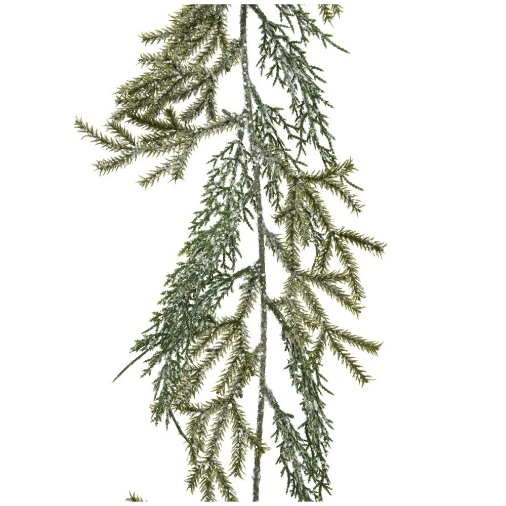Guirlande glitter groen 180 cm Guirlande glitter groen 180 cm
