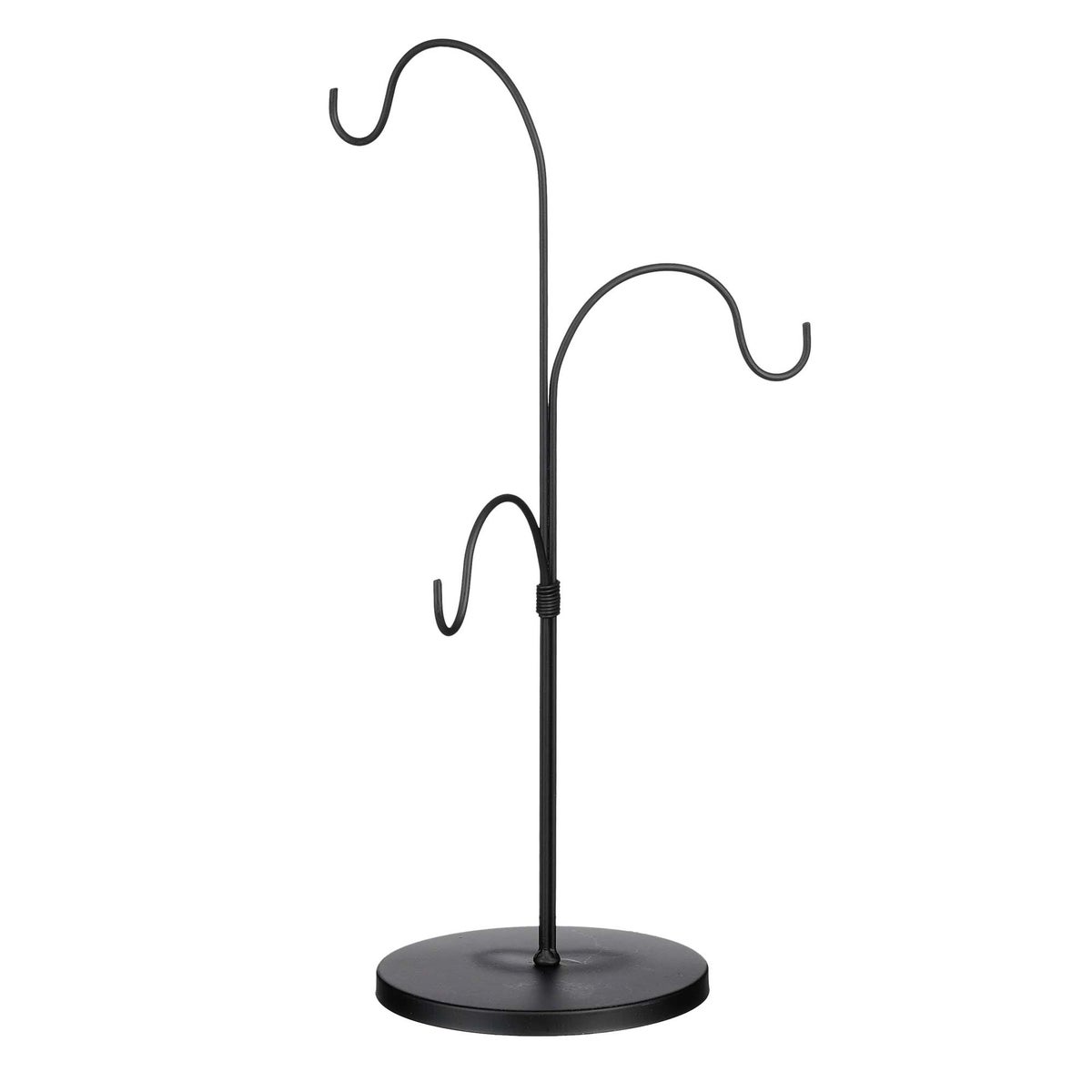 Ornament standaard zwart 46 cm Ornament standaard zwart 46 cm