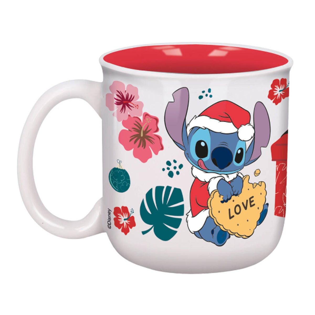 Ontbijtmok kerst stitch present Ontbijtmok kerst stitch present