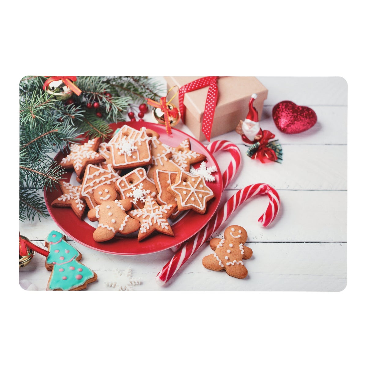 Placemat 28 x 43 cm cookie Christmas Placemat 28 x 43 cm cookie Christmas