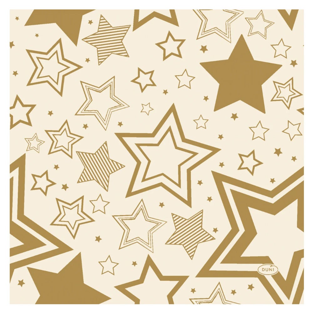Servet 33 x 33 cm Holiday Star Cream Servet 33 x 33 cm Holiday Star Cream