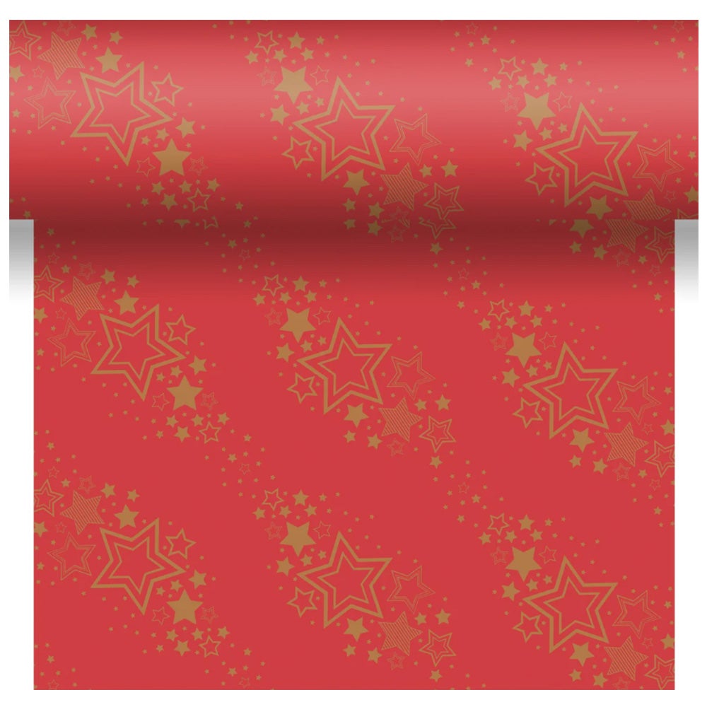 Loper Dunicel 40 x 480 cm 3-in-1 Holiday Star Red Loper Dunicel 40 x 480 cm 3-in-1 Holiday Star Red