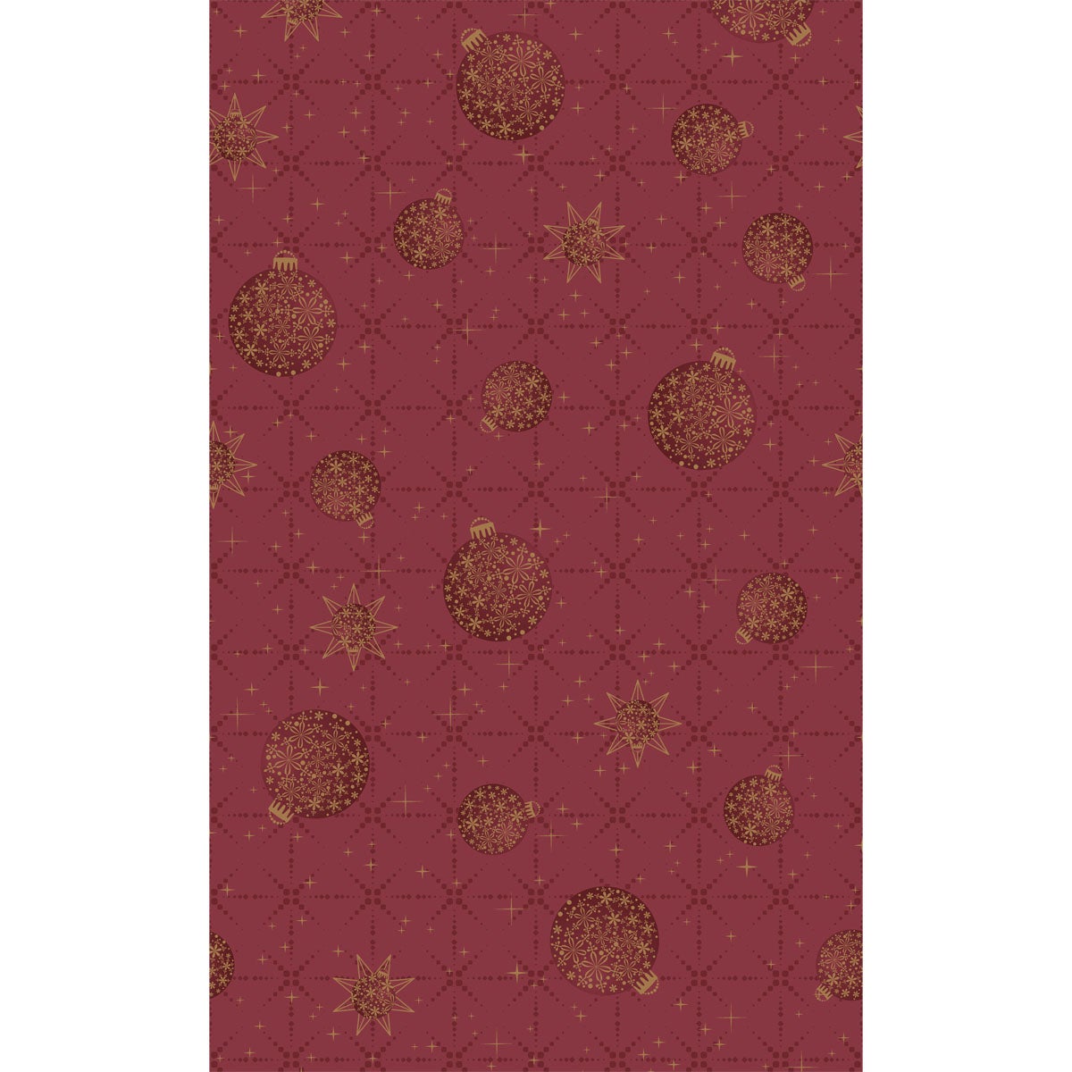 Tafelkleed dunicel 138 x 220 cm Gilded Bauble Tafelkleed dunicel 138 x 220 cm Gilded Bauble