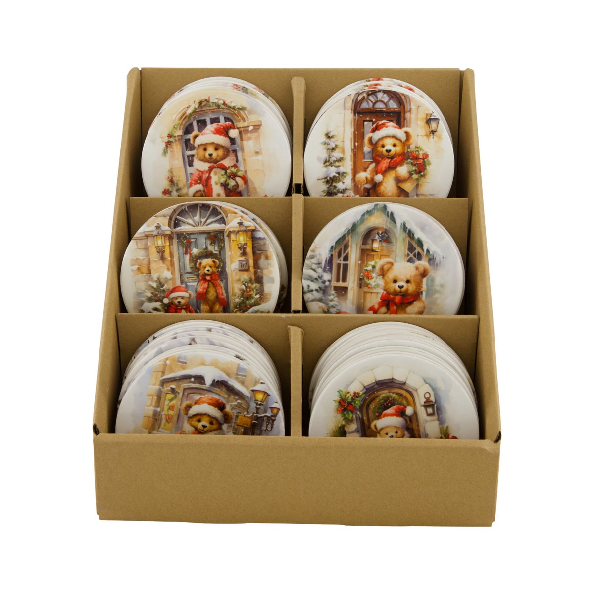 Onderzetter beer rond 10cm Onderzetter beer rond 10cm