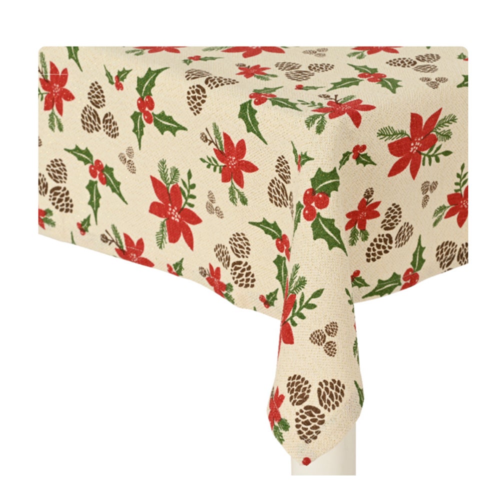 Tafelkleed 180 x 140 cm rood wit Tafelkleed 180 x 140 cm rood wit