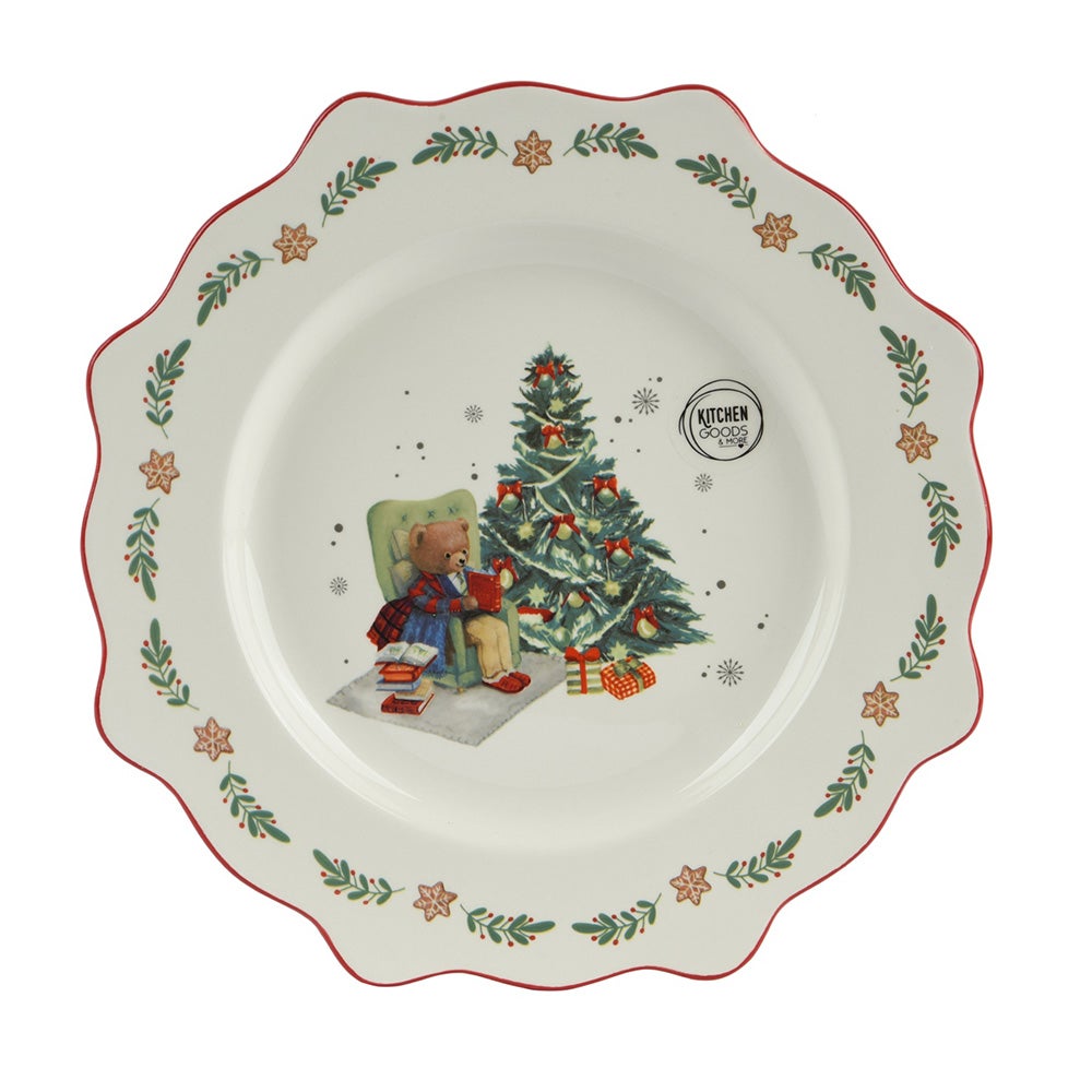 Bord diner bear tree Ø20 cm Bord diner bear tree Ø20 cm