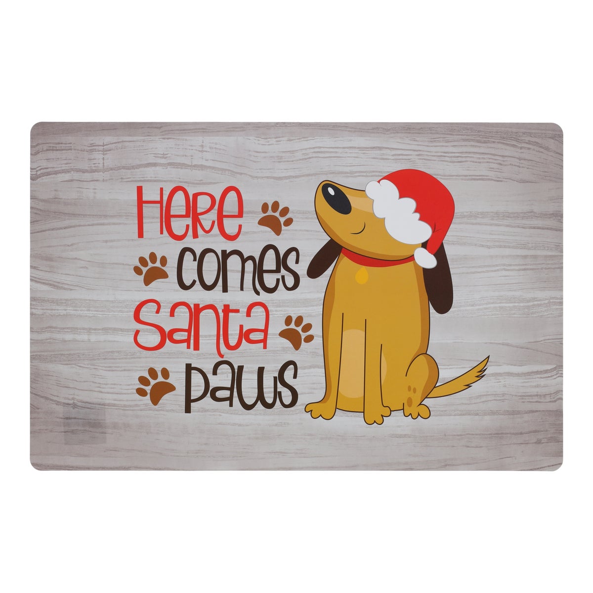 Placemat Santa paws 28 x 43 cm Placemat Santa paws 28 x 43 cm