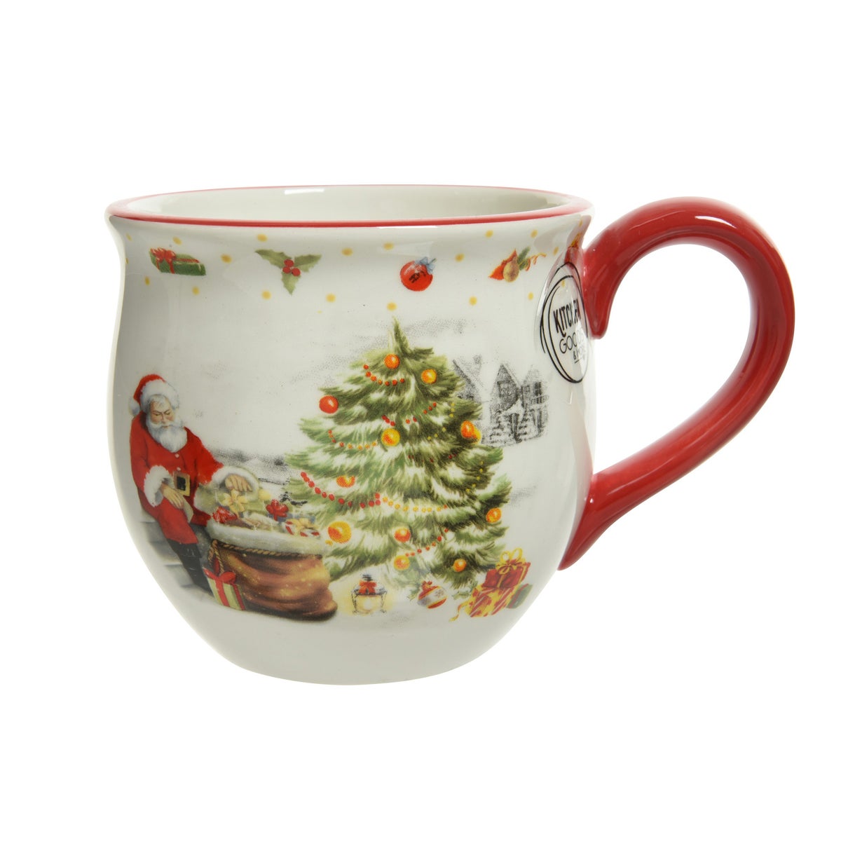 Mok kerst klassiek 9 cm Mok kerst klassiek 9 cm
