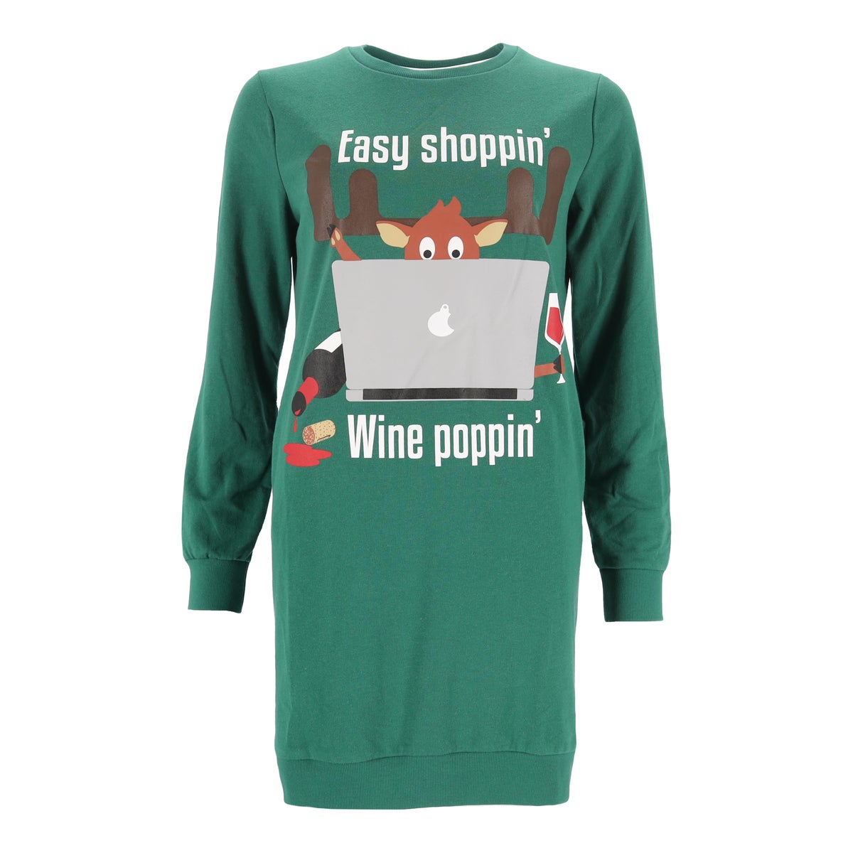 Sweater D kerst shoppin Sweater D kerst shoppin