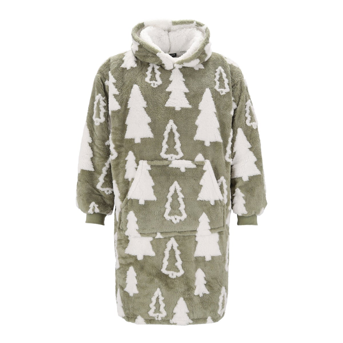 Hoodie trees groen Hoodie trees groen