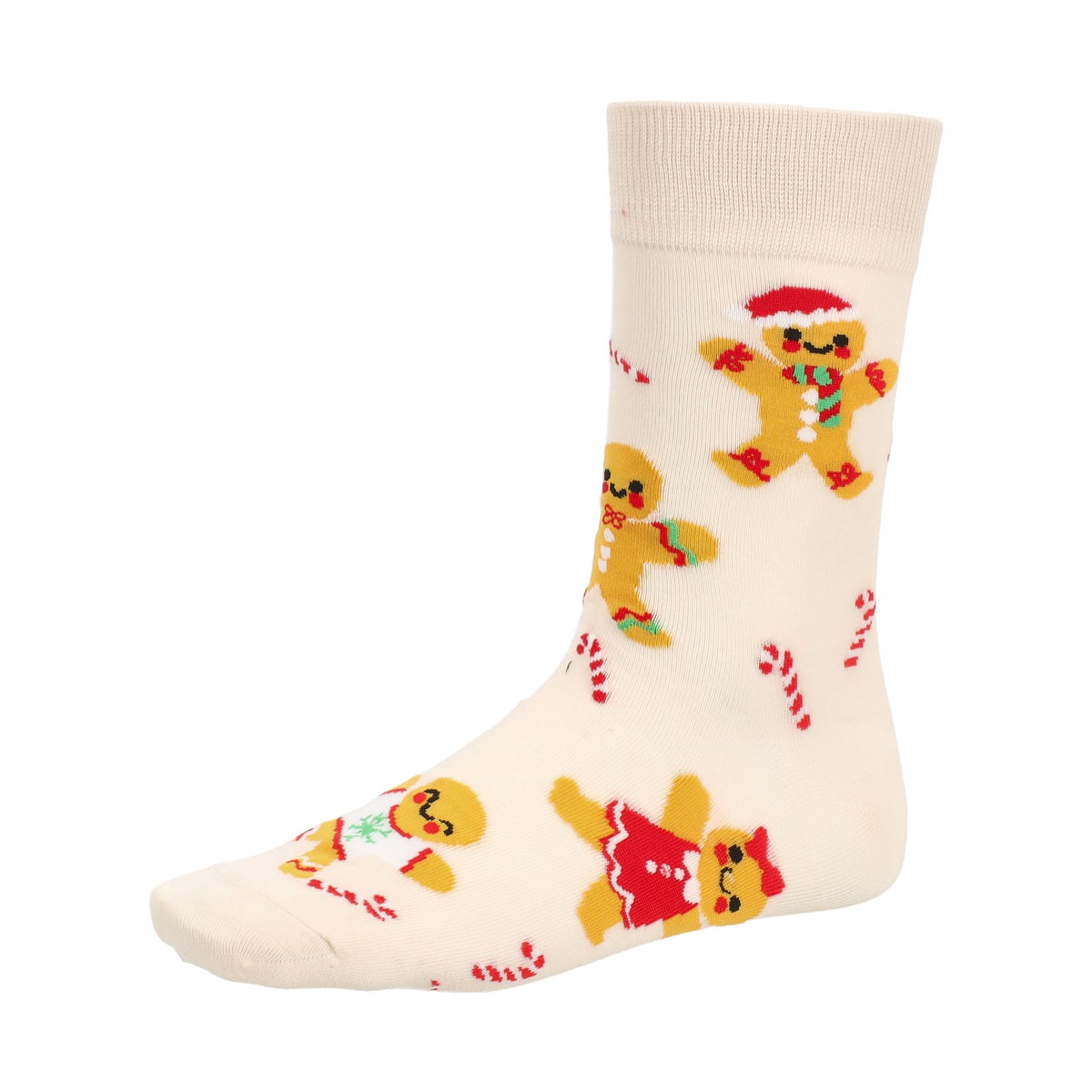 Kerstsok Ginger creme 39-43 Kerstsok Ginger creme 39-43