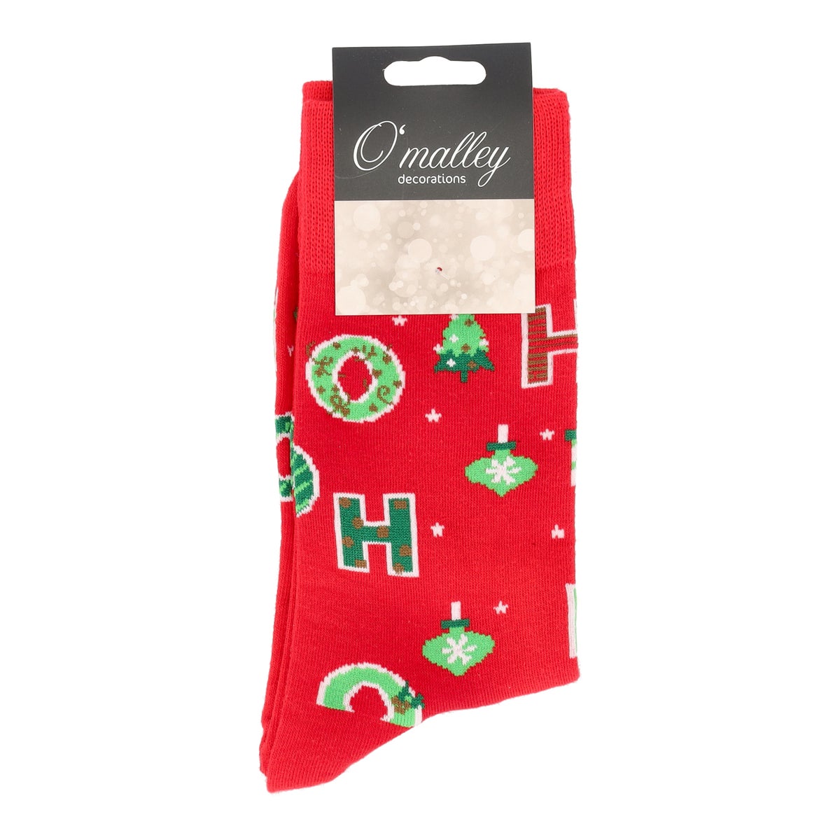 Kerstsok Hoho rood 39-43 Kerstsok Hoho rood 39-43