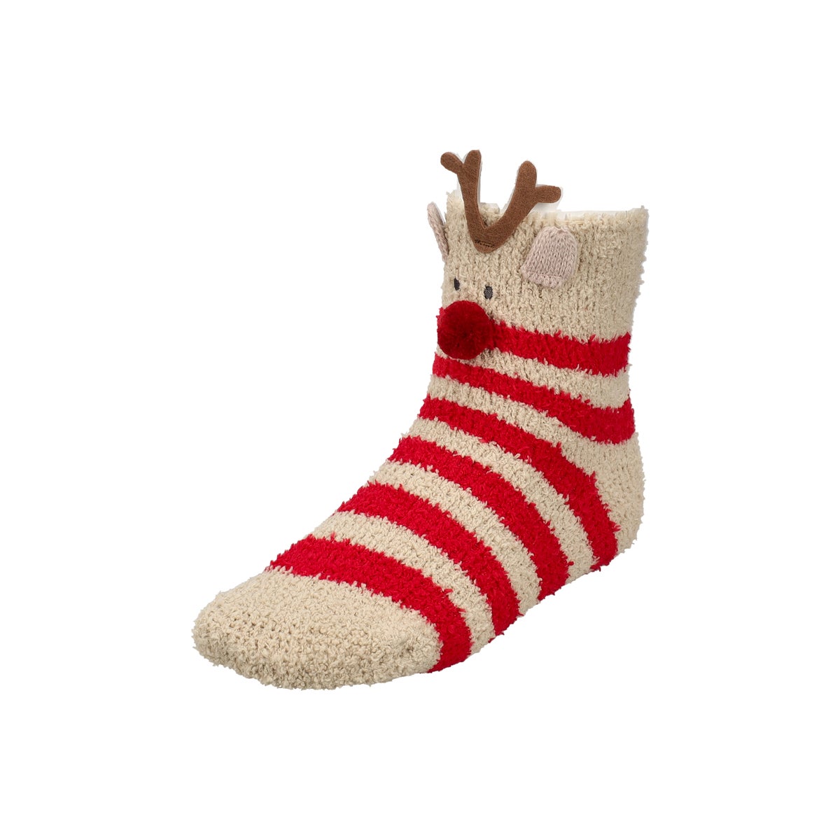 Huissok rendier gestreept one size Huissok rendier gestreept one size