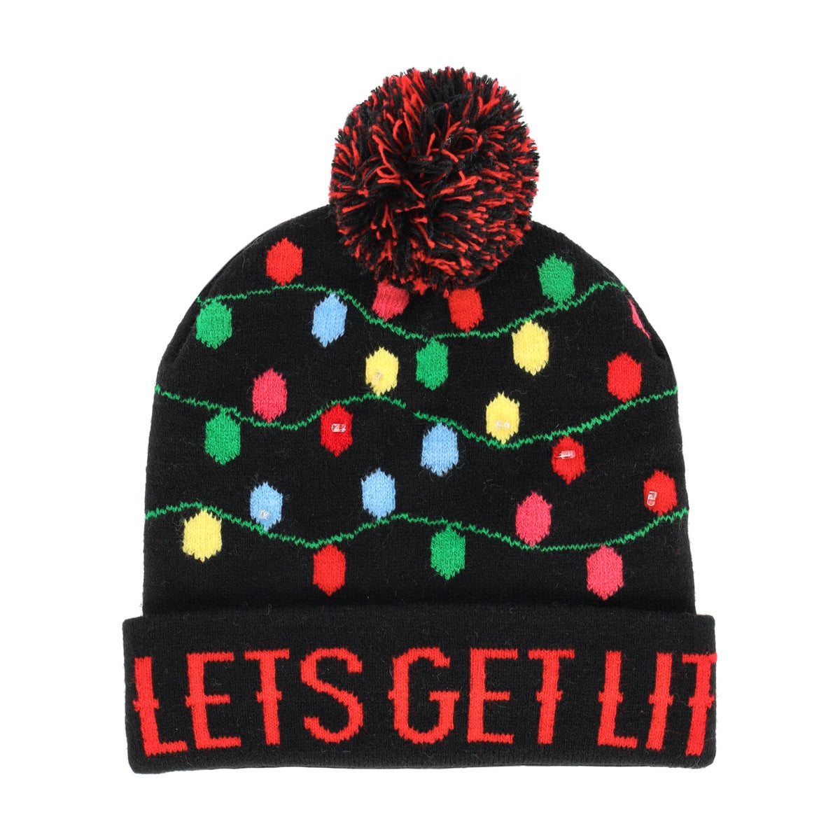 Muts Lit kerst LED volwassen Muts Lit kerst LED volwassen