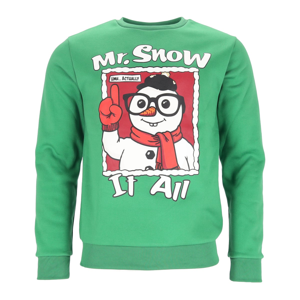 Kerst sweater Mr. Snow It All Kerst sweater Mr. Snow It All