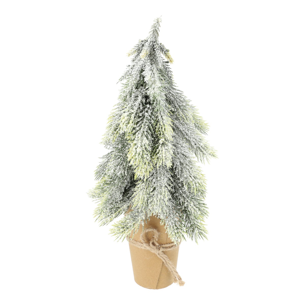 Boom deco met sneeuw 33 cm Boom deco met sneeuw 33 cm