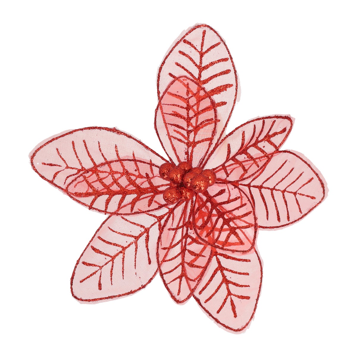 Bloem 30 cm rood Bloem 30 cm rood