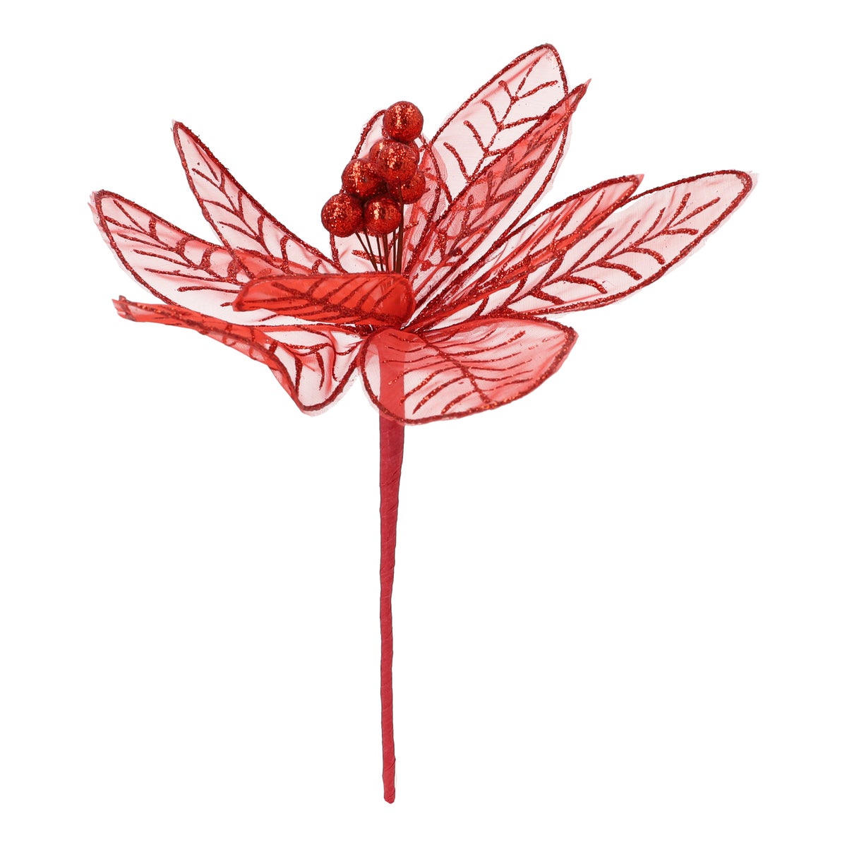 Bloem 30 cm rood Bloem 30 cm rood